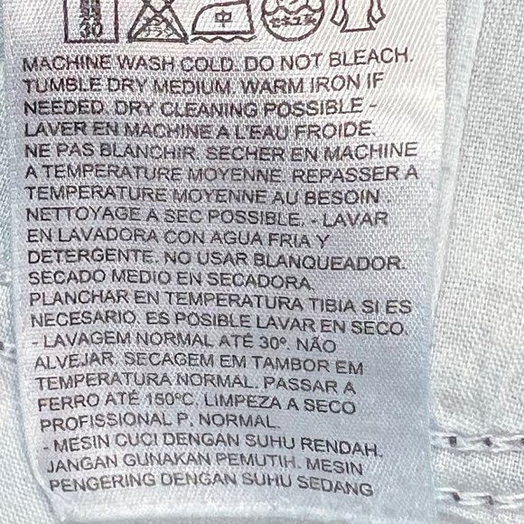 Levi’s 515 Five Pocket Blue Medium Wash Mid Rise Boot Cut Denim Jeans Size 8 - Picture 16 of 16